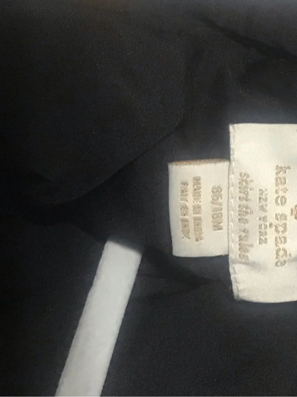 Kate Spade Black and White Striped Kids Dress size 18 months